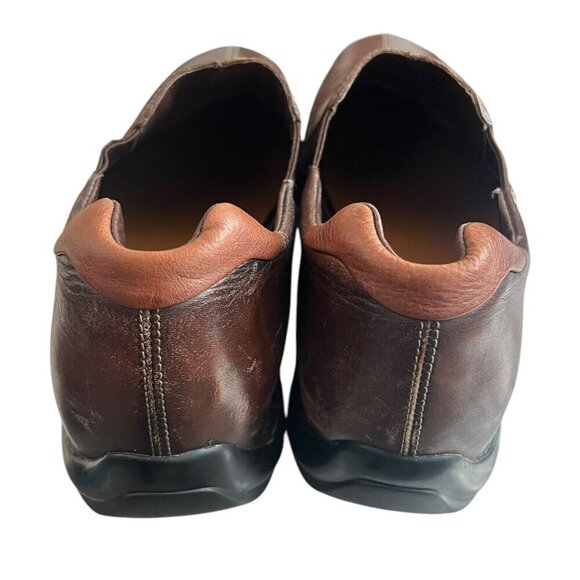 Cole Haan Zeno Mens 13 M Driving Shoes Loafers Slip-On C07486 Brown Leather - Picture 4 of 7